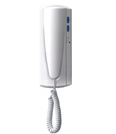 Teléfono para interfon 2 pulsadores, regulador de volumen